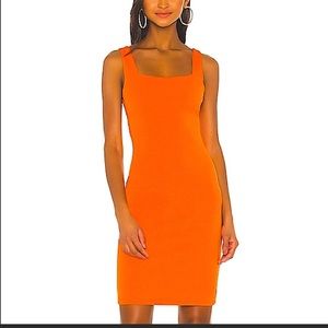 Bright Orange Alice and Olivia dress